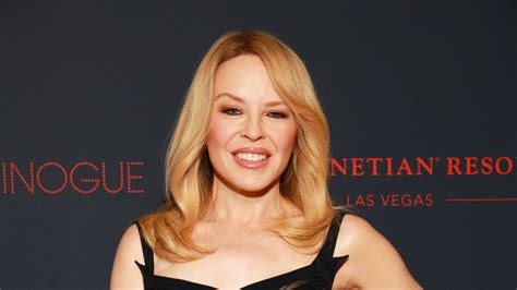 Kylie Minogue teases Vegas in a nude see